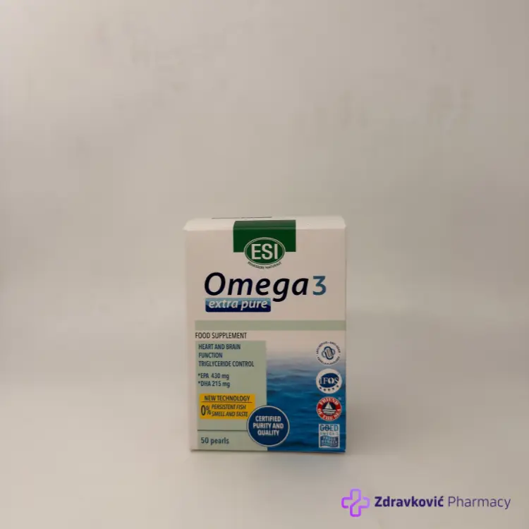 ESI Omega3 extra pure 50 kapsula