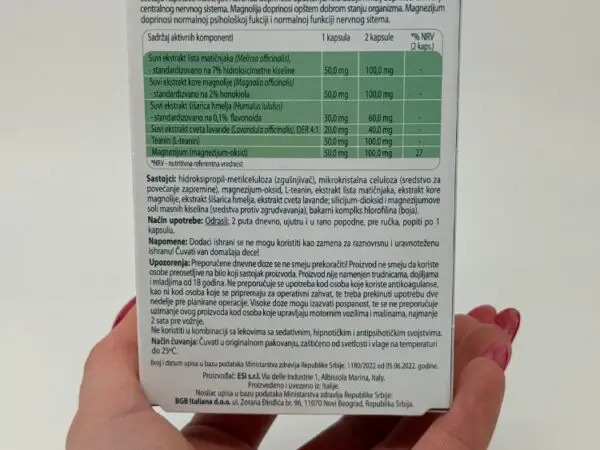 ESI RELAXERBE 30kapsula