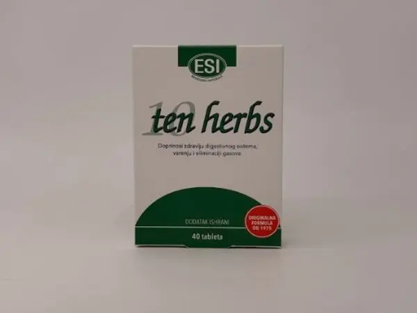 ESI TEN HERBS 40 tableta