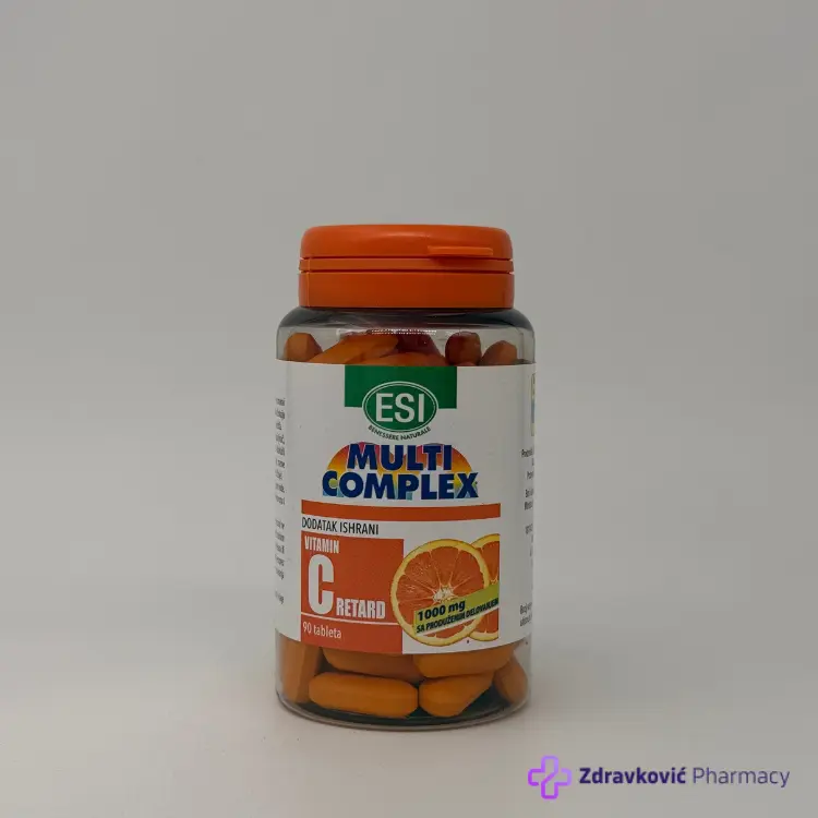 Esi vitamin C retard 1000mg 90tableta
