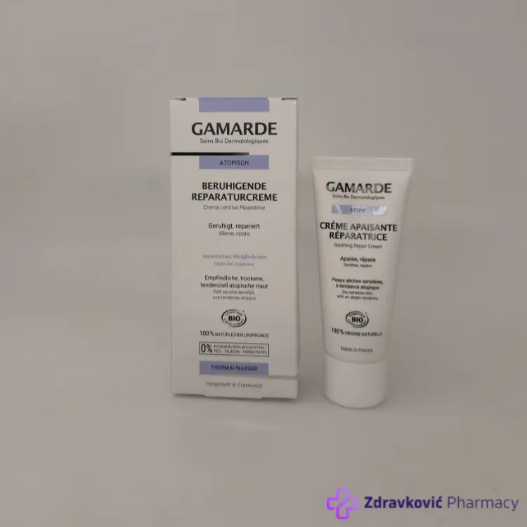 GAMARDE Umirujuća krema za lice za atopičnu kožu 40 ml 3426 - Slika 4