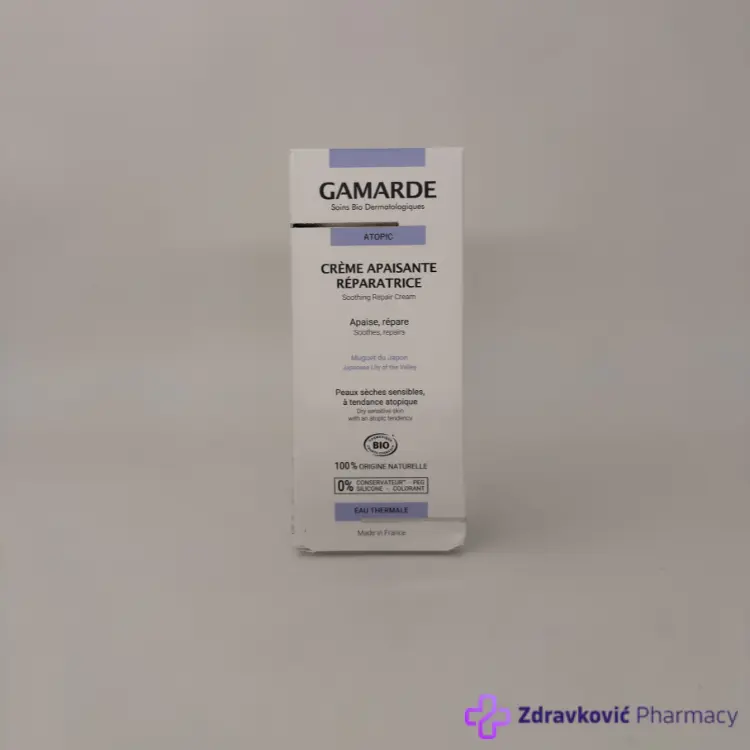 GAMARDE Umirujuća krema za lice za atopičnu kožu 40 ml 3426