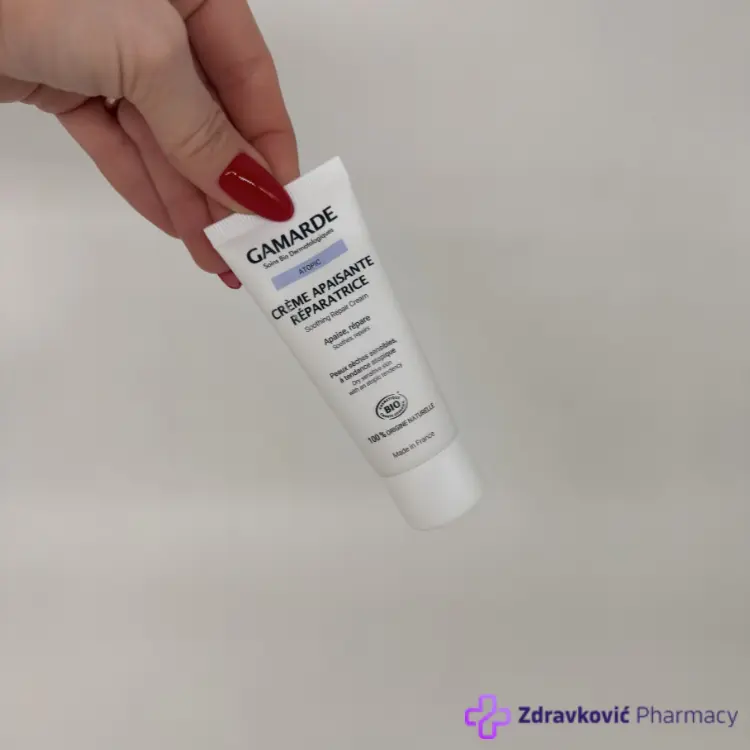 GAMARDE Umirujuća krema za lice za atopičnu kožu 40 ml 3426 - Slika 5