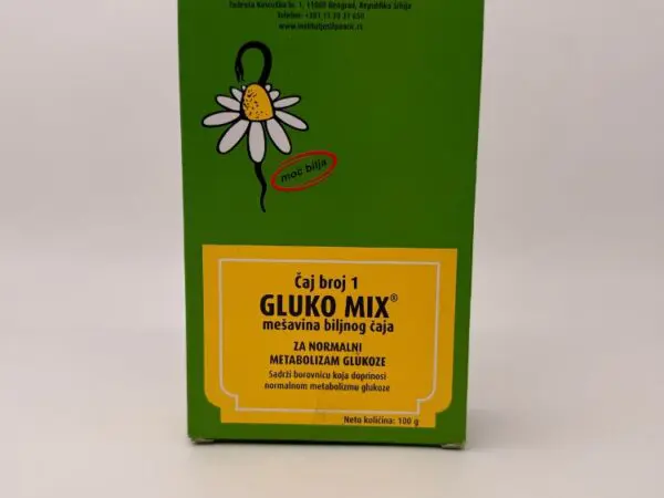 GLUKO MIX ČAJ BROJ 1 PROTIV ŠEĆERNE BOLESTI 100g IJP