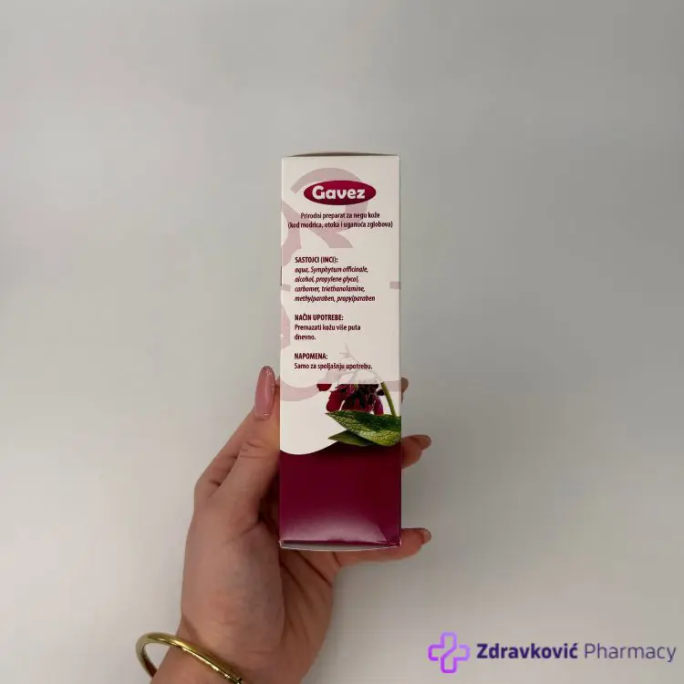 GAVEZ GEL 100ml IJP - Slika 2