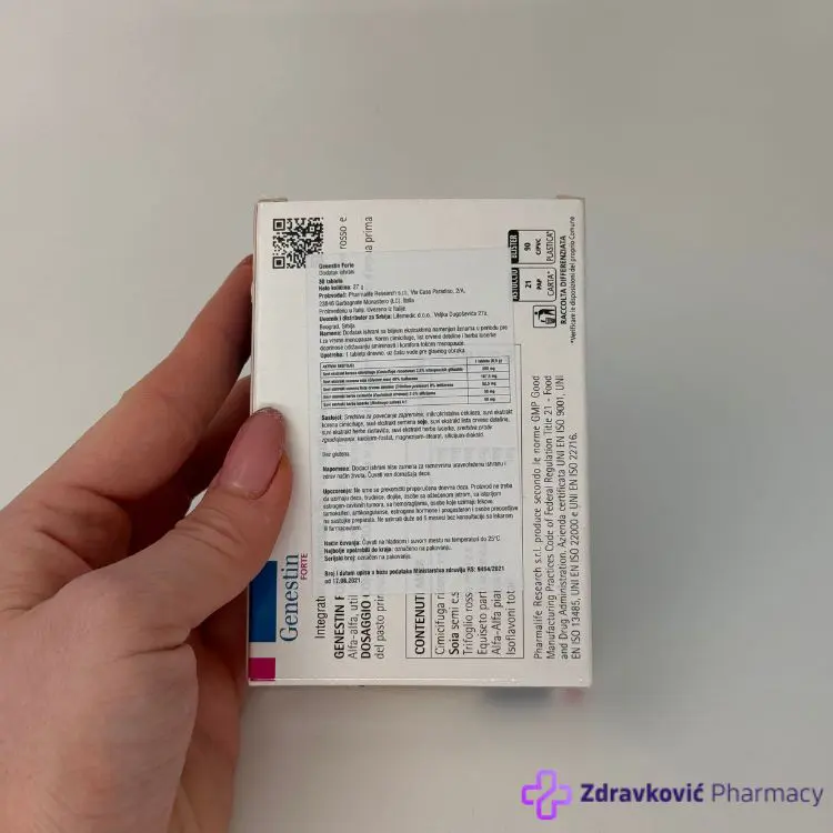 PHARMALIFE Genestin Forte 30 tableta - Slika 2