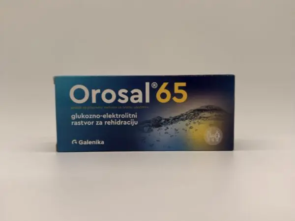 Orosal 65 prašak za oralni rastvor za rehidrataciju 5x6,5g