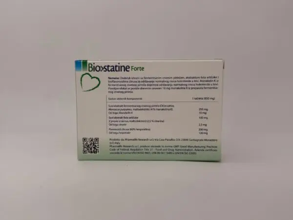 PHARMALIFE BIOSTATINE FORTE 30 tableta