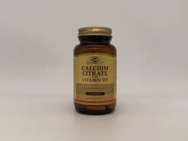 Solgar Kalcijum citrat + vitamin D 60 tableta