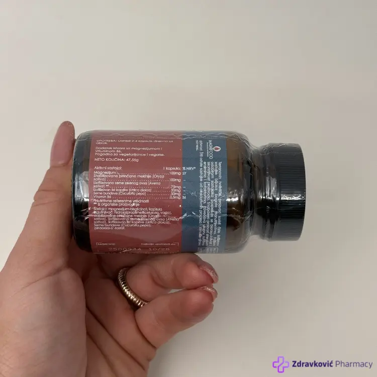 Terranova Magnezijum Bisglicinat Kompleks 50 kapsula - Slika 2