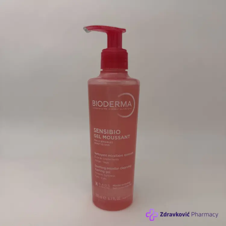 Bioderma Sensibio gel moussant 200ml
