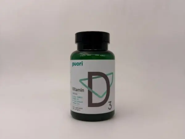 PUORI organski vitamin D3 (2500 i.j.) - 120 mekih kapsula