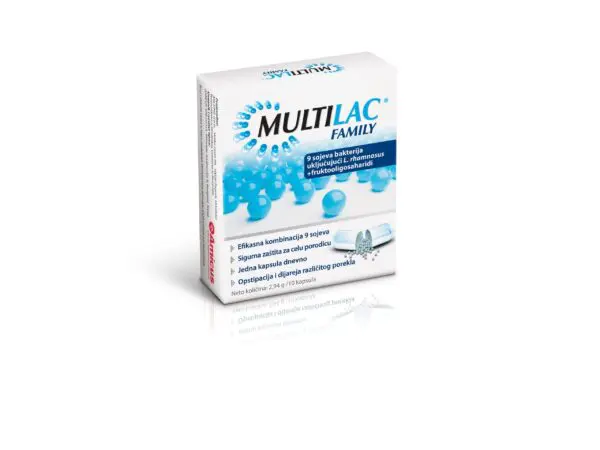 Multilac family - 10 kapsula