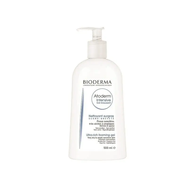 Bioderma Atoderm Intensive penušavi gel za lice i telo, 500 ml