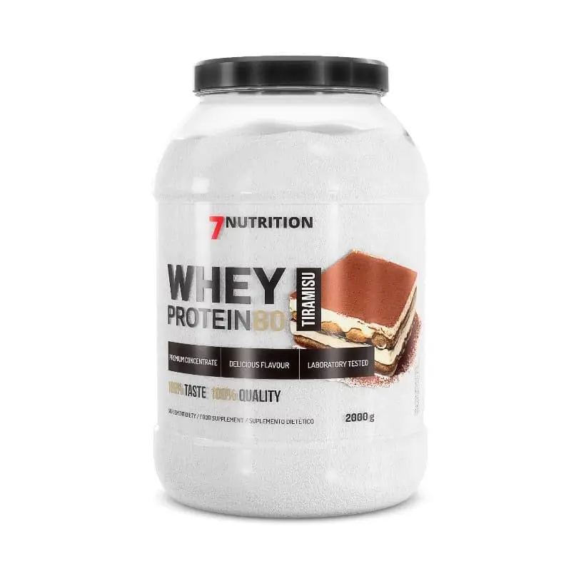 7Nutrition Whey protein 80 Tiramisu 2 kg