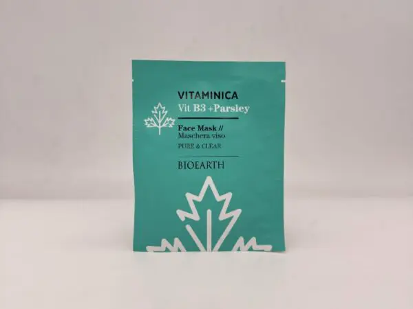 Bioearth vitaminica maska vitamin B3+peršun 15ml