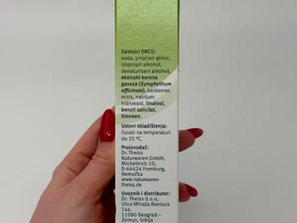 Dr. Theiss beinwell gavez gel 100 - ml