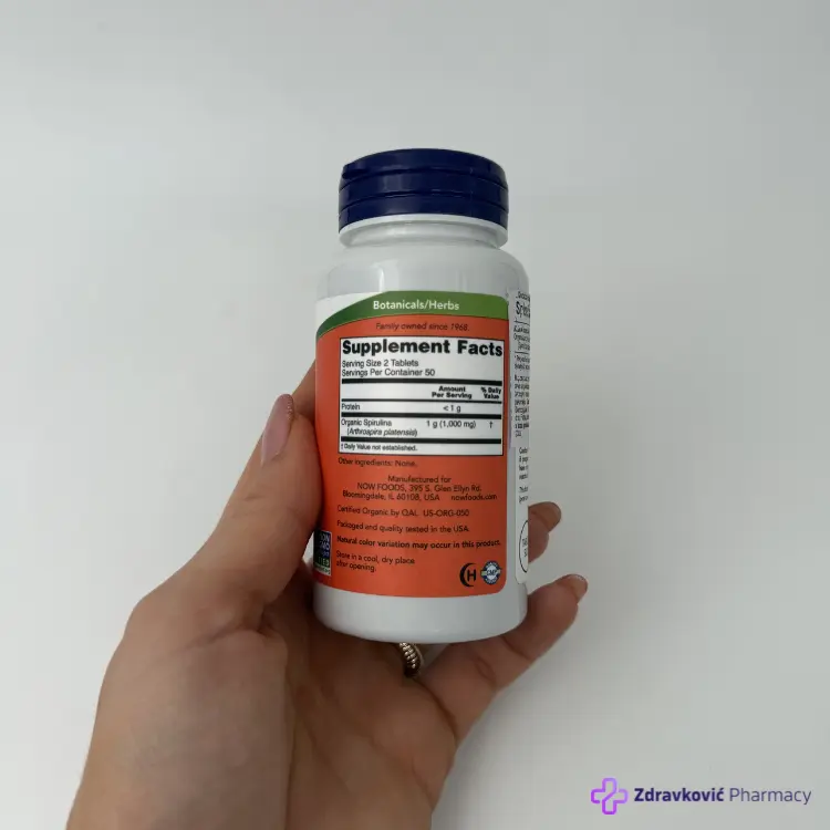 NOW Spirulina