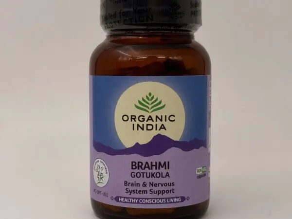 Organic India Brahmi Gotukola, 90kapsula