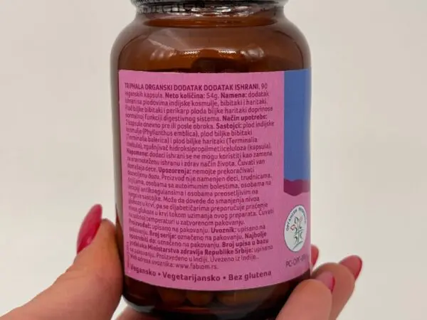Organic India Triphala, 90kapsula