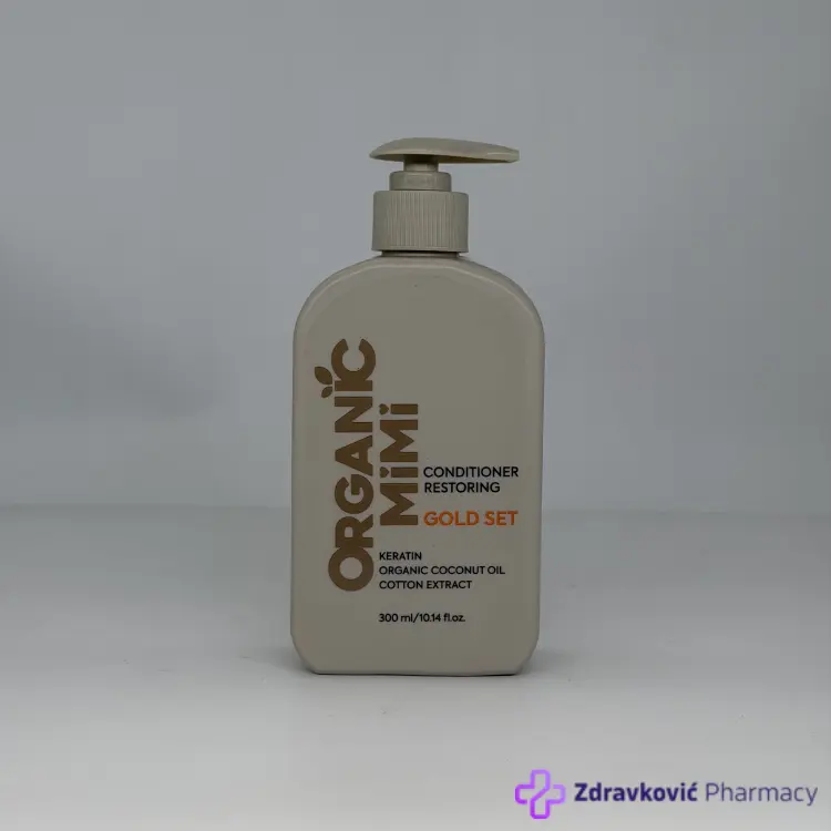 Organic Mimi balzam za kosu Gold set, 300 ml