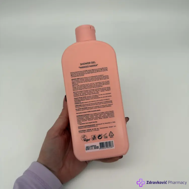 Organic Mimi gel za tuširanje Mango mania, 400 ml - Slika 2