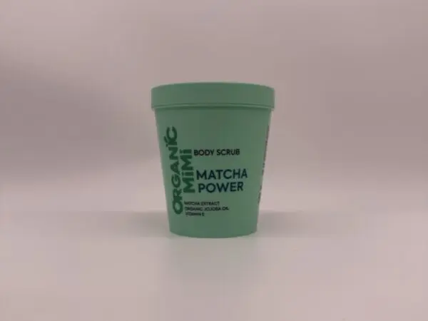 Organic Mimi piling za telo Macha power, 250 g