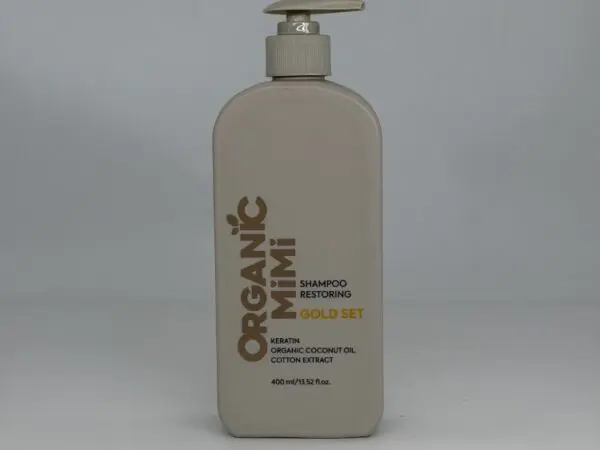 Organic Mimi šampon Gold set za oštećenu kosu, 400ml