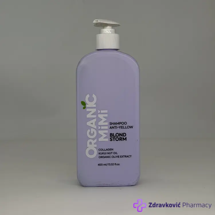 Organic Mimi šampon za plavu kosu Blond storm, 400 ml