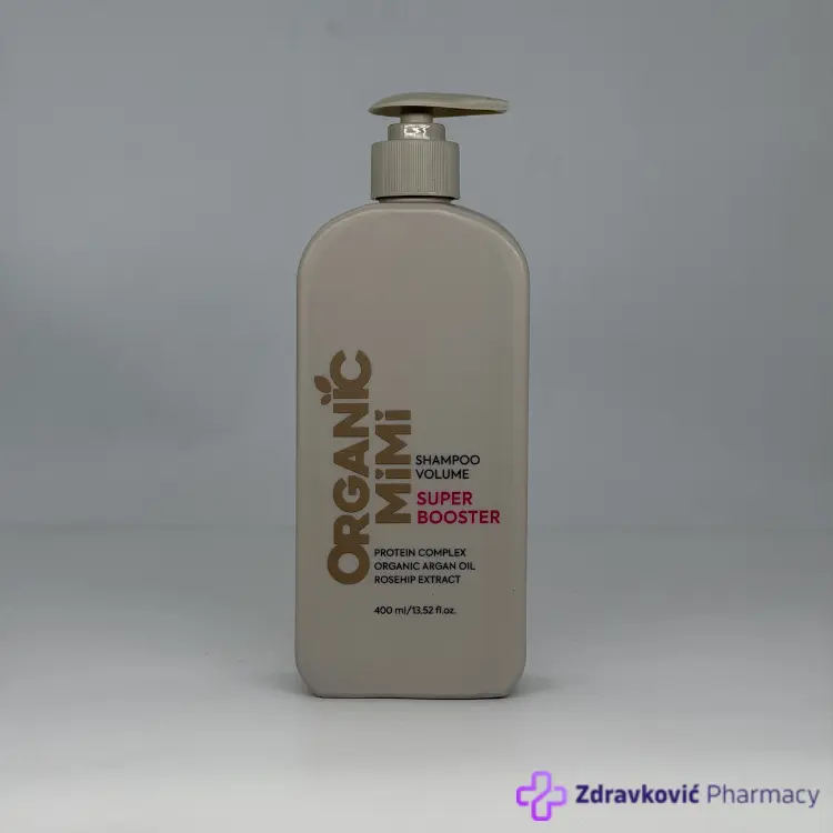 Organic Mimi šampon za volumen kose Super booster, 400ml