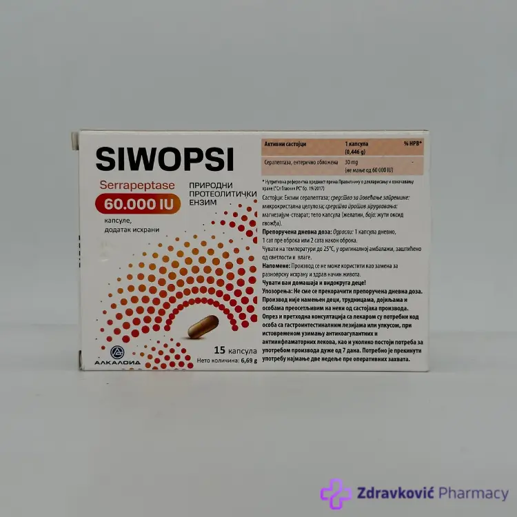 Siwopsi 60 000 IU 15 kapsula - Slika 2