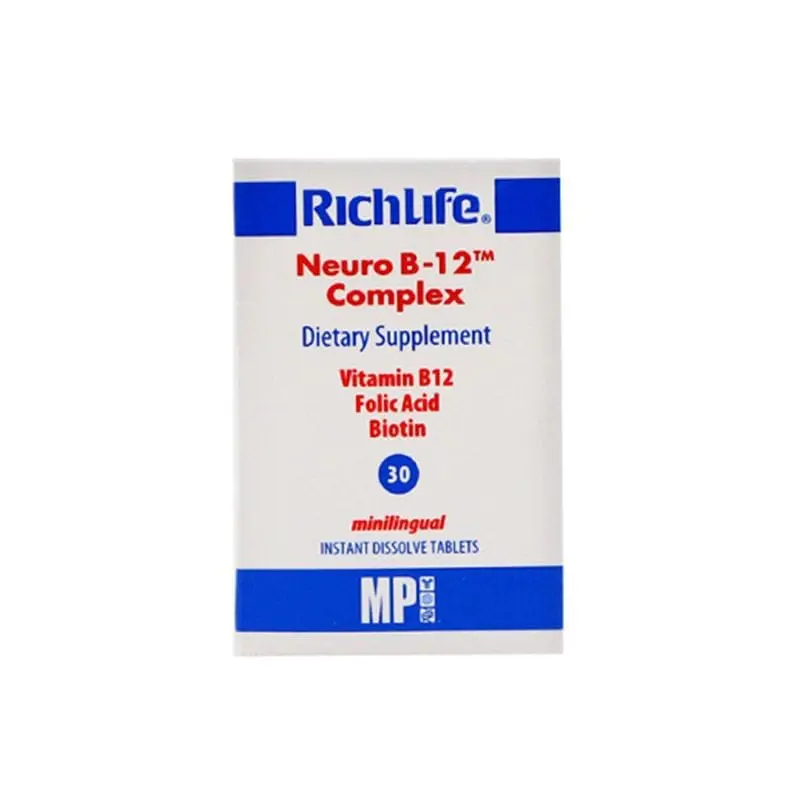 Richlife Neuro B12 Complex 30 lingvaleta