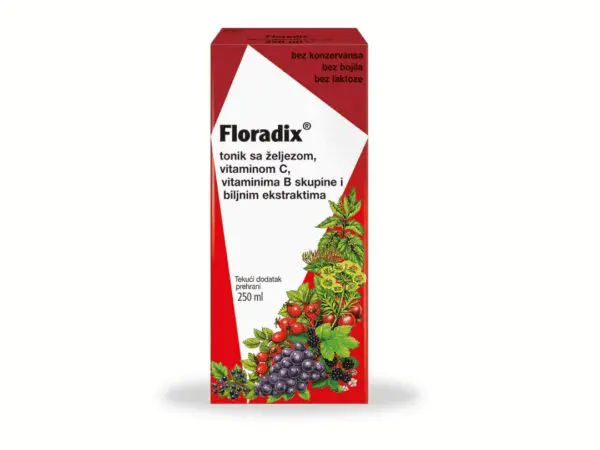 Floradix tonik sa gvožđem i vitaminima 250ml