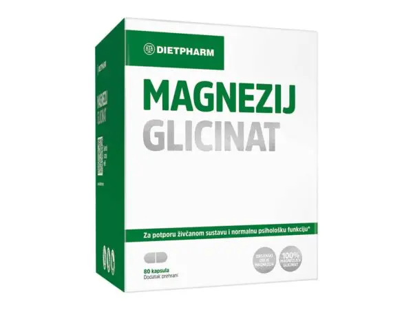 Dietpharm Magnezijum glicinat, 80 kapsula