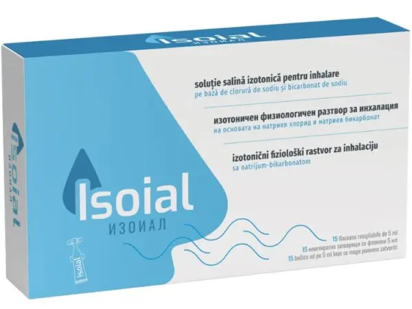 ISOIAL RASTVOR ZA INH 15X5ML