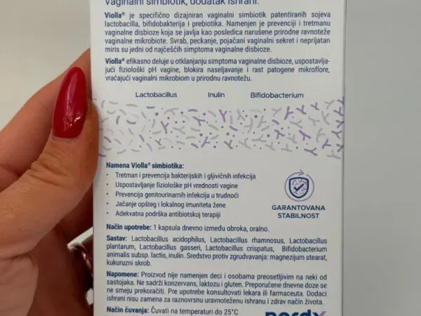 NORDX VIOLLA VAGINALNI PROBIOTIK KAPSULE 14 KOMADA
