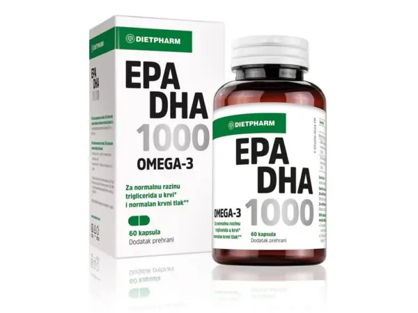 DIETPH.EPA DHA 1000 OMEGA 3 KAPS. A60