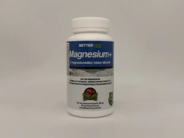 Better You Magnezijum+ 250mg, 90kapsula