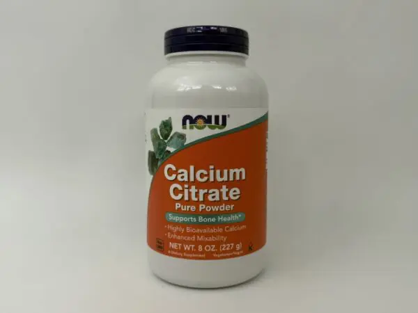 NOW CALCIUM CITRAT PURE POWDER