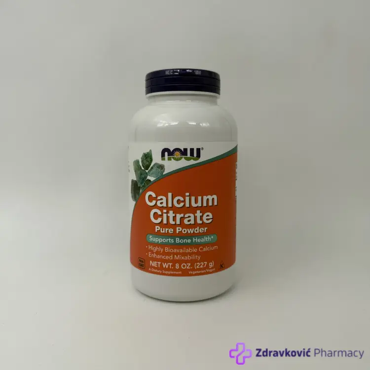NOW CALCIUM CITRAT PURE POWDER