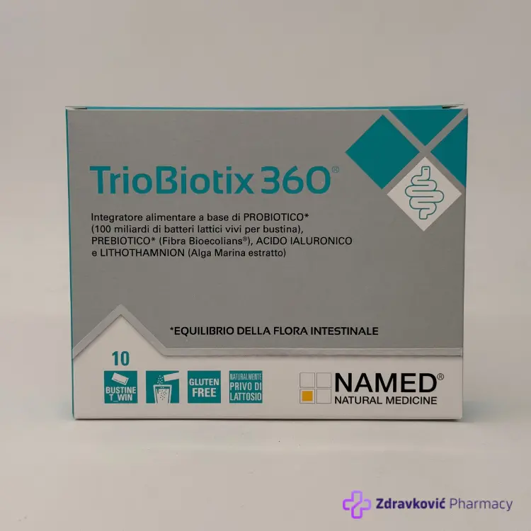 Triobiotix 360 , 10 dvodelnih kesica
