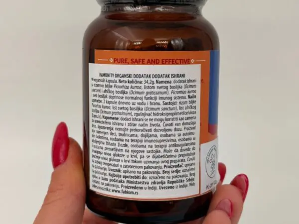 Organic India Immunity 90 - kapsula