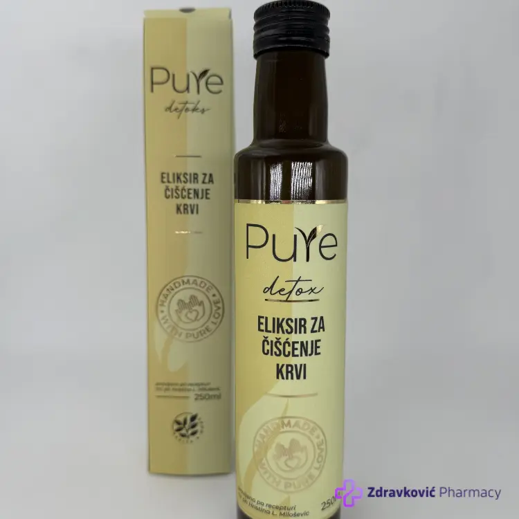Pure Detoks eliksir za čišćenje krvi 250ml