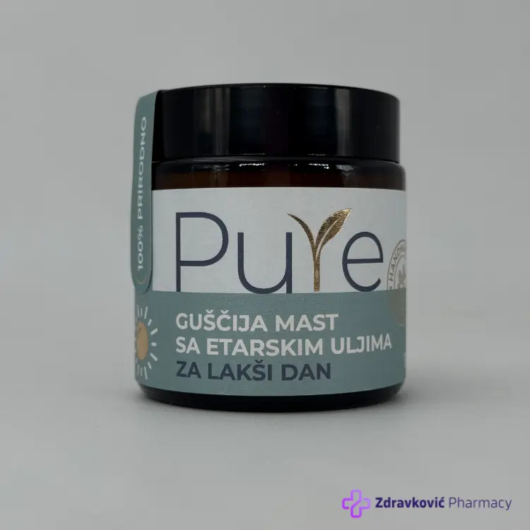 Pure Dnevni melem guščija mast sa etarskim uljima100g