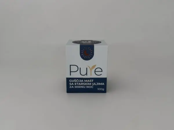 Pure Noćni melem guščija mast sa etarskim uljima-100g