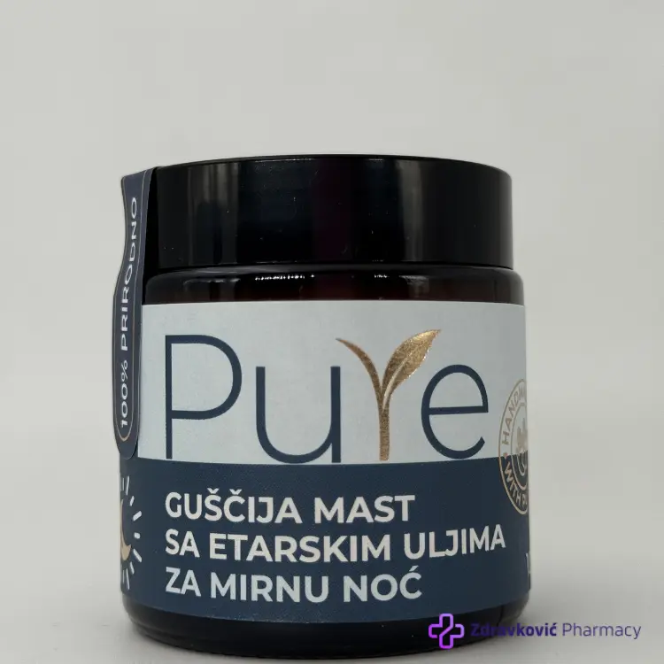 Pure Noćni melem guščija mast sa etarskim uljima 100g