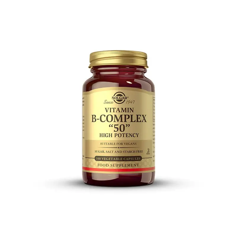 Solgar Vitamin B-complex 50 - 100 kapsula