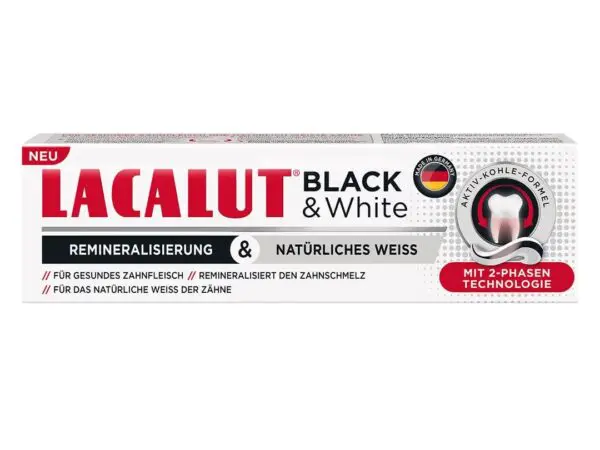 Lacalut Black&White pasta za zube 75ml