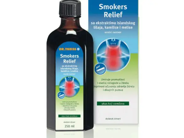 DR.THEISS SMOKERS RELIEF SIRUP ZA PUŠAČE 250ml