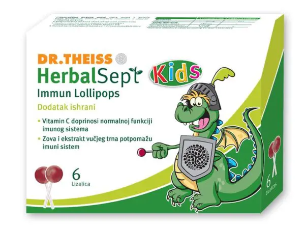 DR.THEISS Herbalsept Lizalice Imuno 6komada